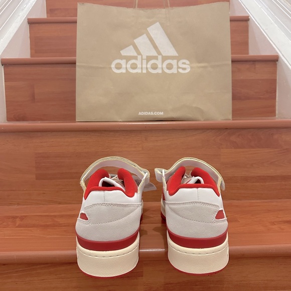 🔴⚪️Adidas FORUM 84 LOW⚪️🔴-GY6981 - Picture 6 of 6